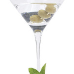 Dry Martini - 5,0 cl Dry gin; 1,0 cl Vermouth dry, oliva, Twist lemon peel.